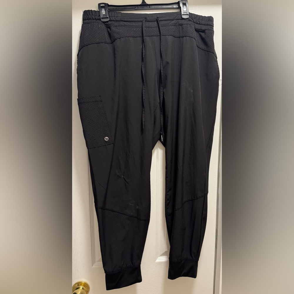 Barco Uniforms Black Jogger Scrub Pants
